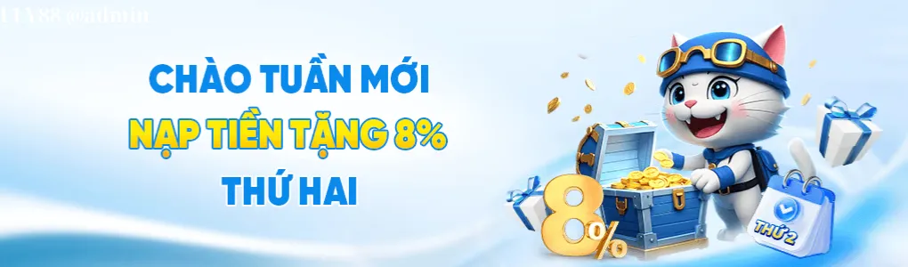 Nạp tiền tặng 8% tại Fly88c vip